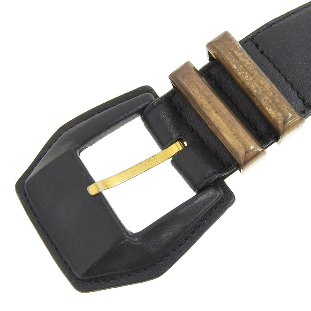 Versace Medusa Leather Belt Black