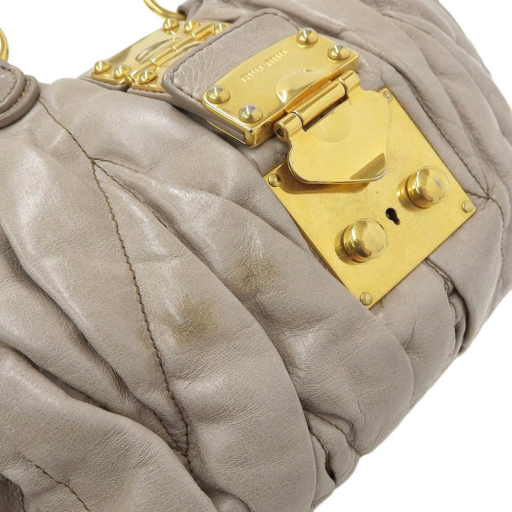 Miu Miu Leather Handbag RN0473