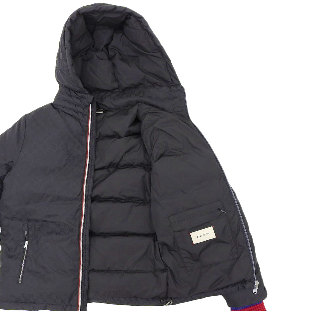 Gucci Nylon Down Jacket Black Men