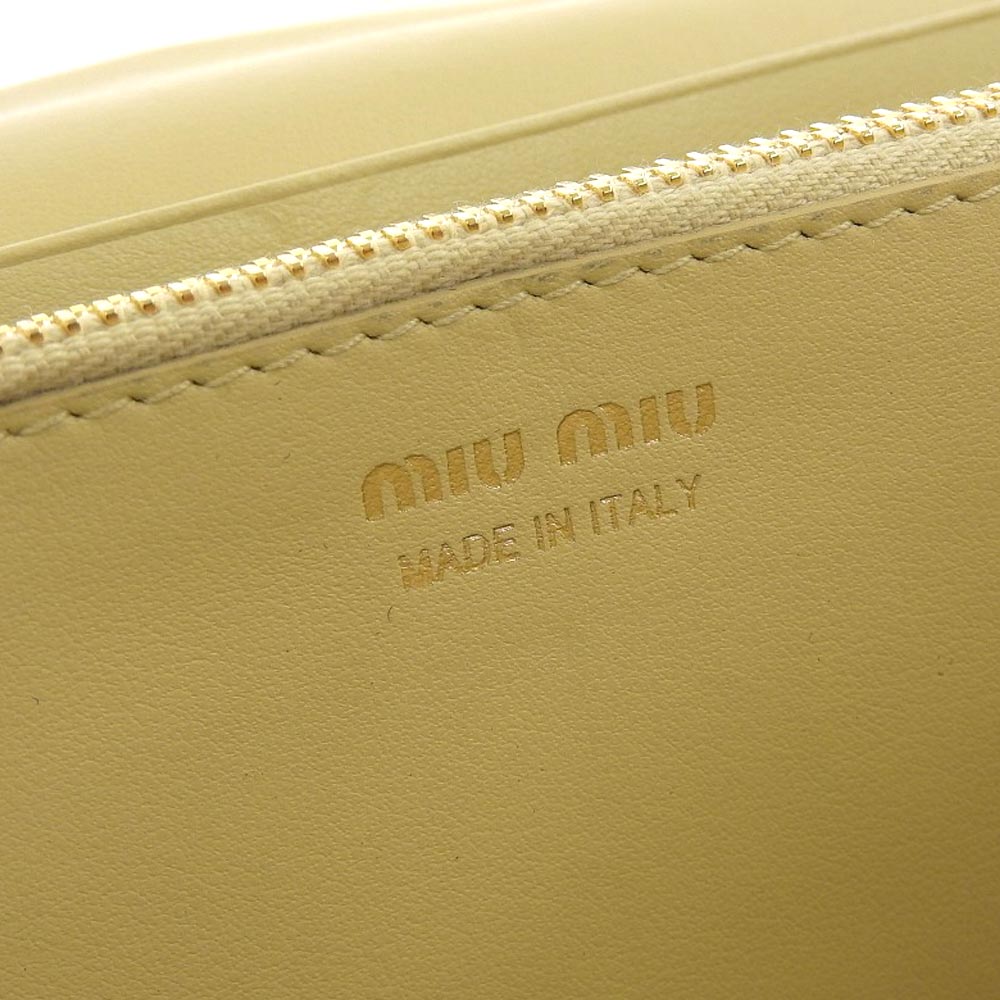 Miu Miu Leather Long Wallet 5MH369