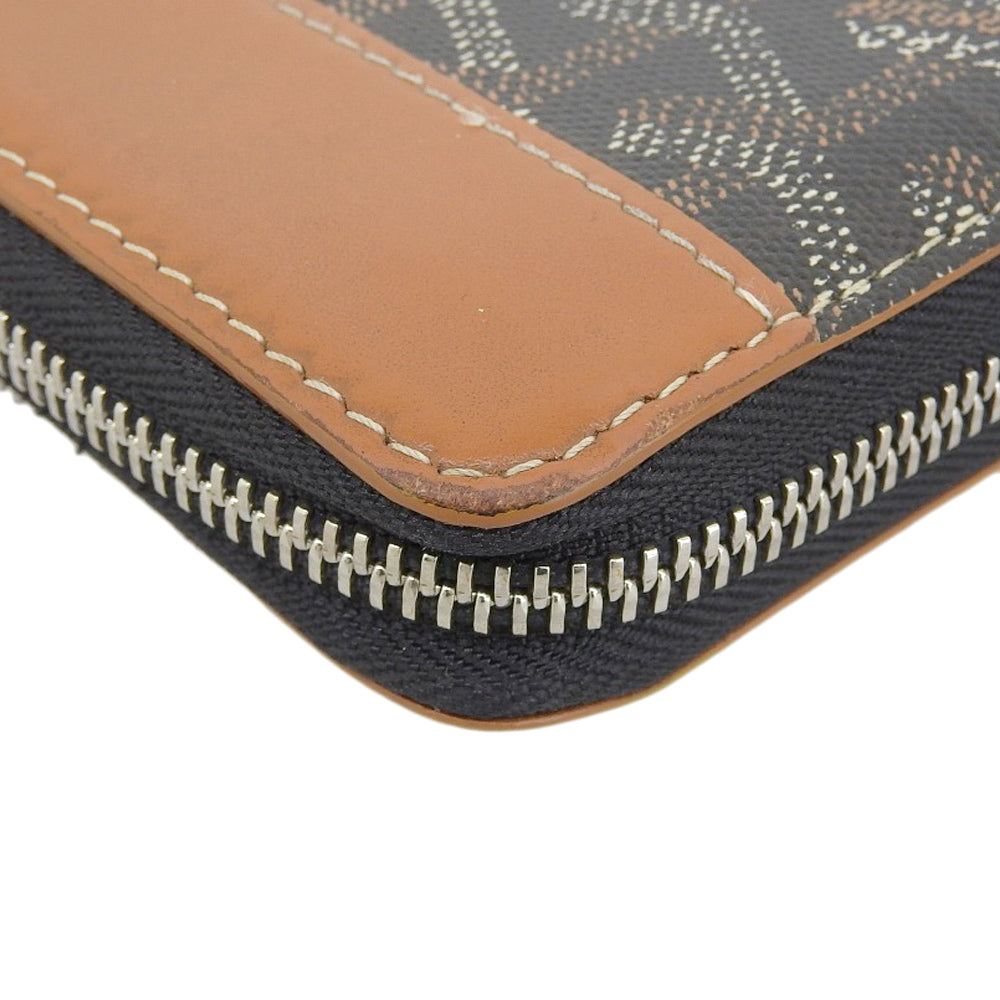 Goyard Matignon Zip GM Long Wallet Black