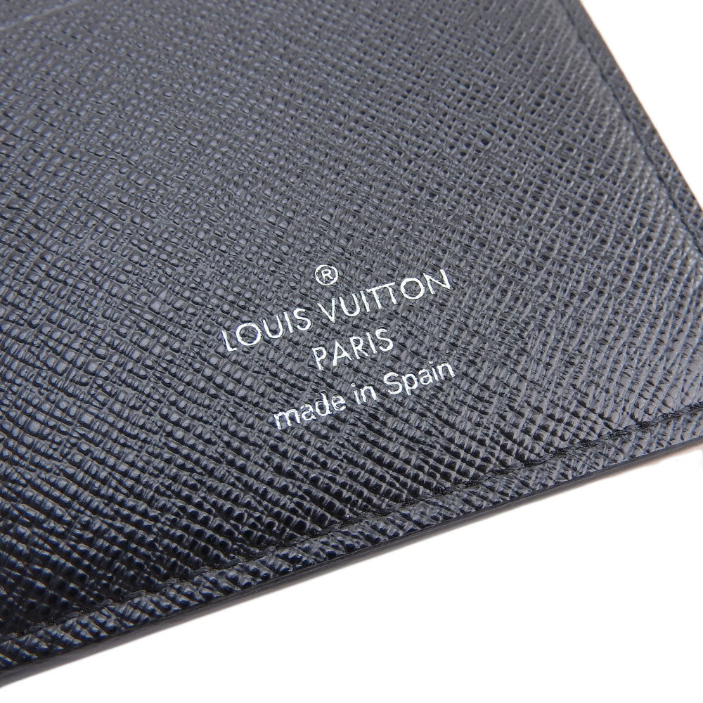 Louis Vuitton Damier Graphite Portefeuille Brazza Wallet N61211 in Great Condition