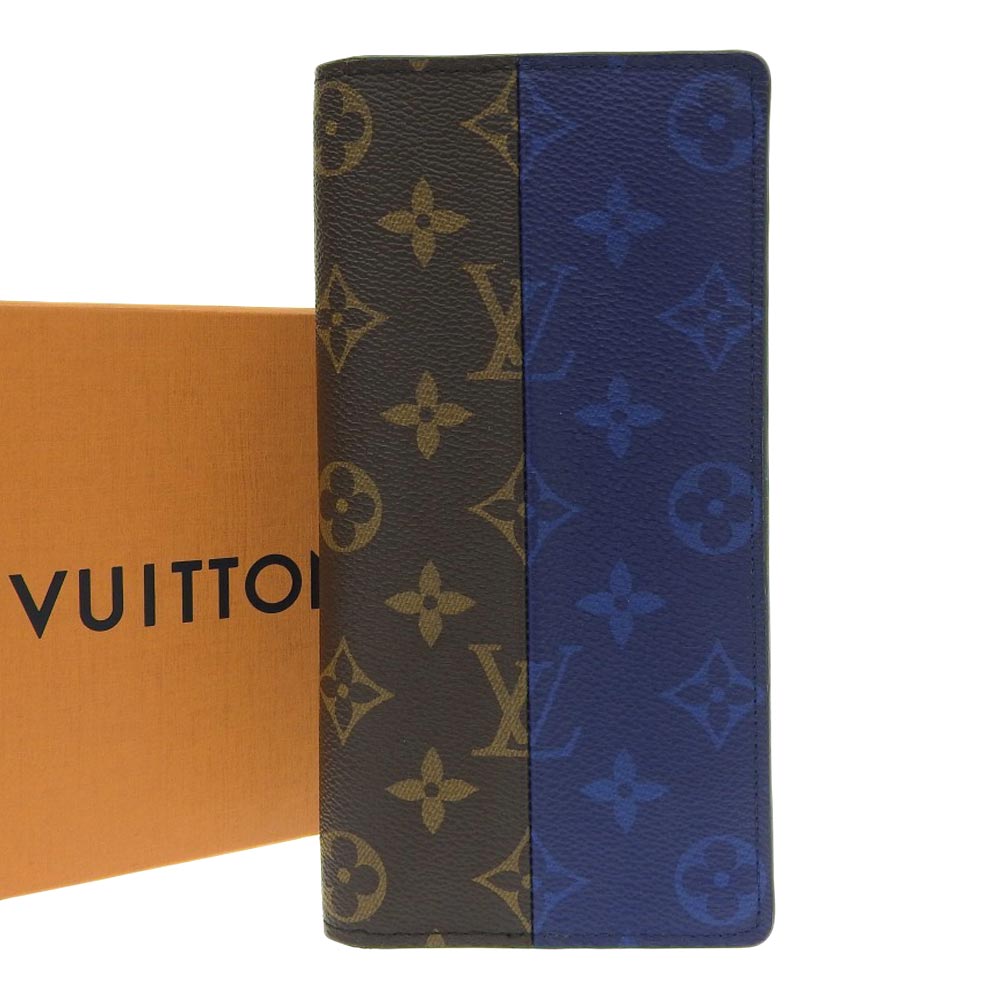 Louis Vuitton Monogram Split Portefeuille Brazza Long Wallet M63026