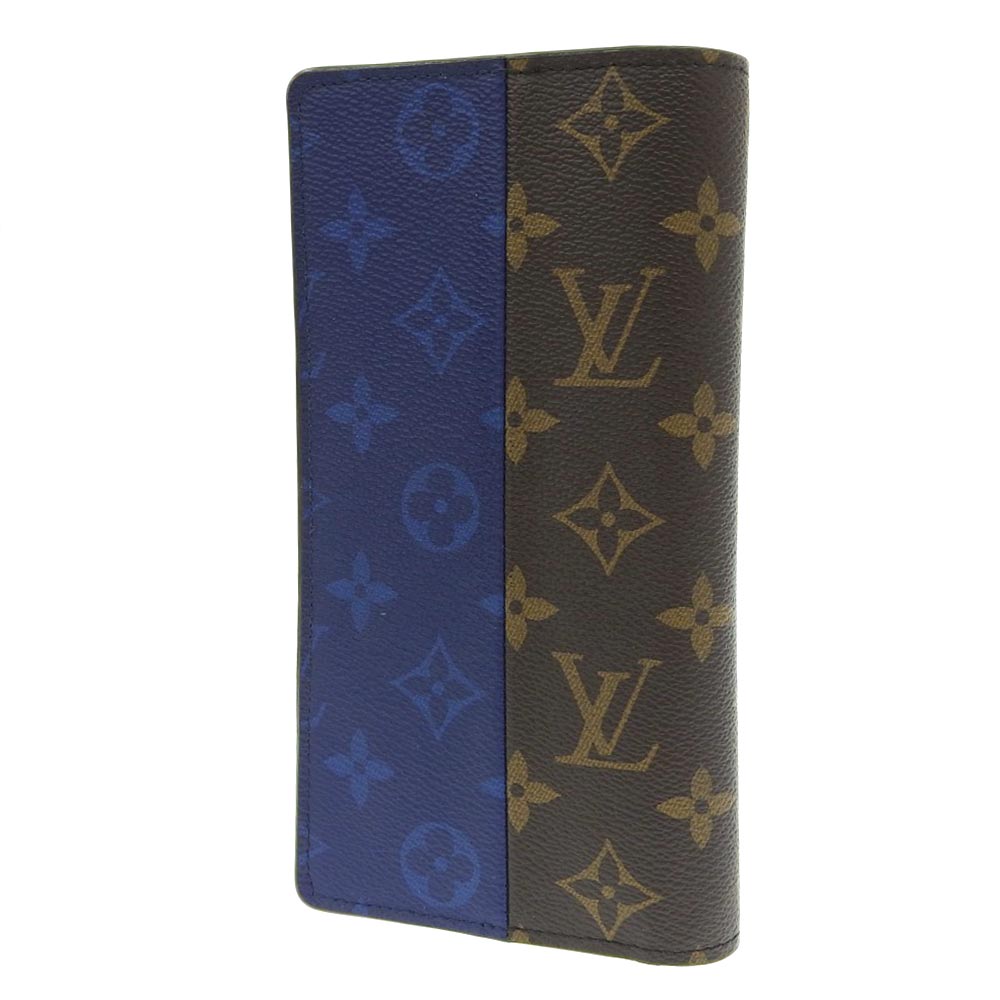 Louis Vuitton Monogram Split Portefeuille Brazza Long Wallet M63026