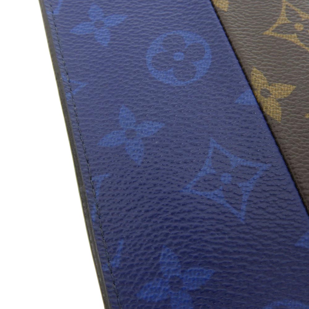 Louis Vuitton Monogram Split Portefeuille Brazza Long Wallet M63026