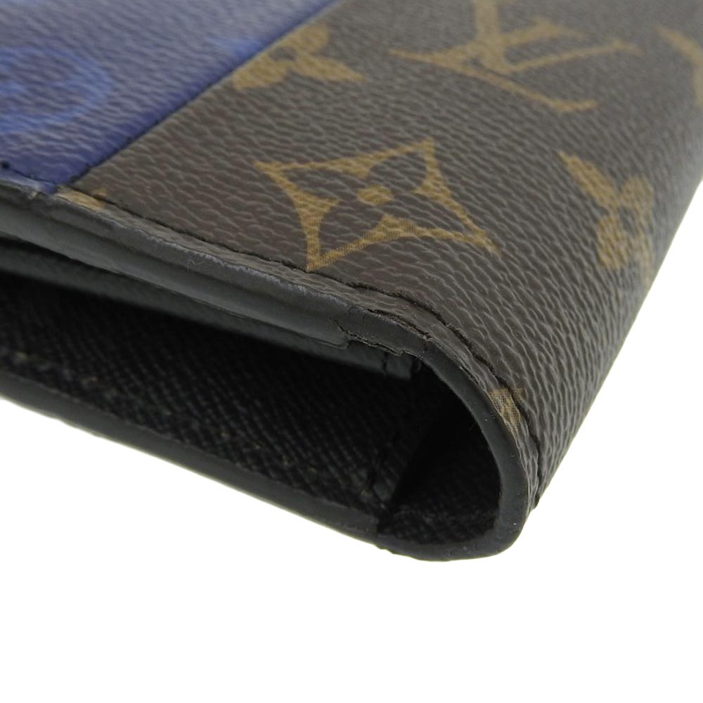 Louis Vuitton Monogram Split Portefeuille Brazza Long Wallet M63026