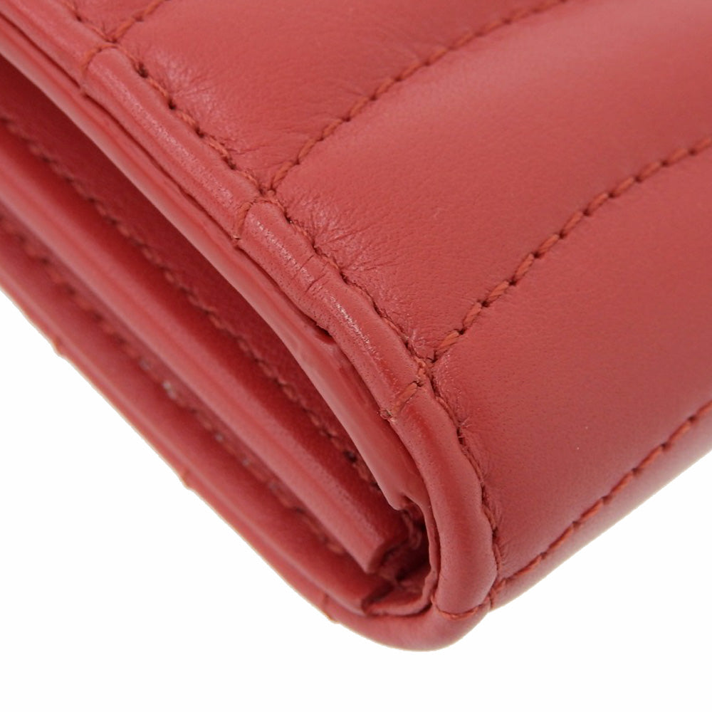 Louis Vuitton New Wave Long Wallet Red Quilted