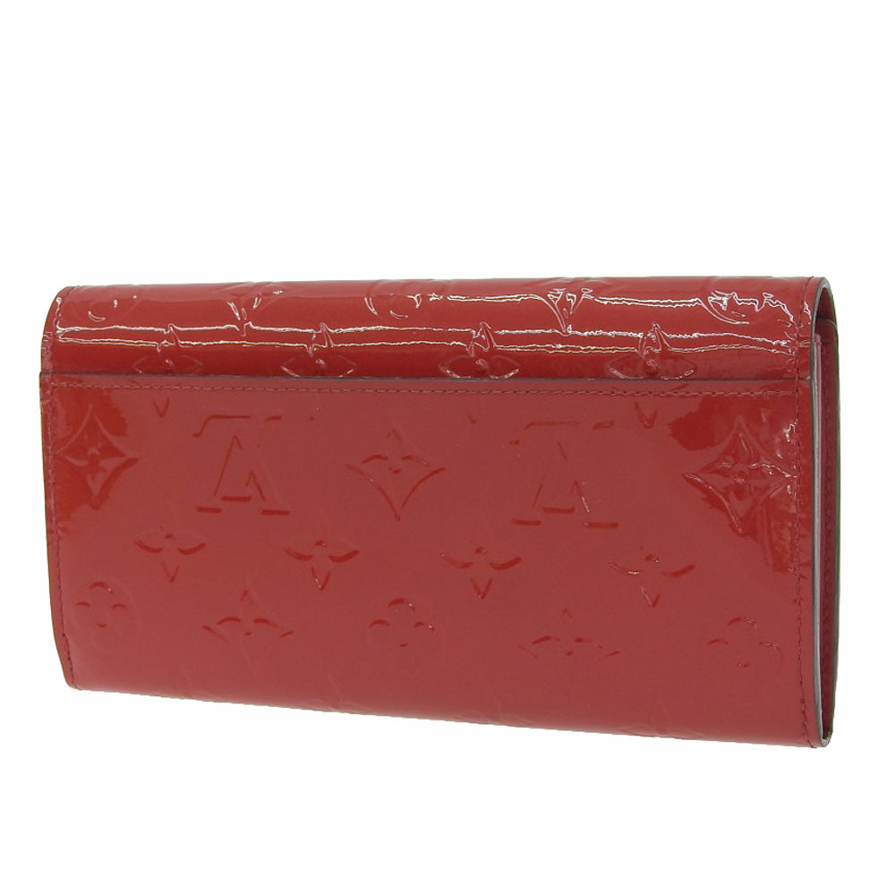 Louis Vuitton Monogram Vernis Sarah Long Wallet M90489 in Great Condition