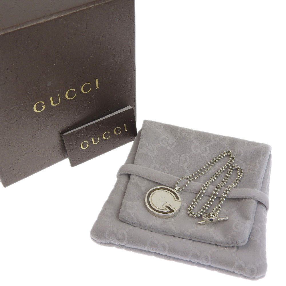 Gucci SV925 Round G Ball Chain Necklace