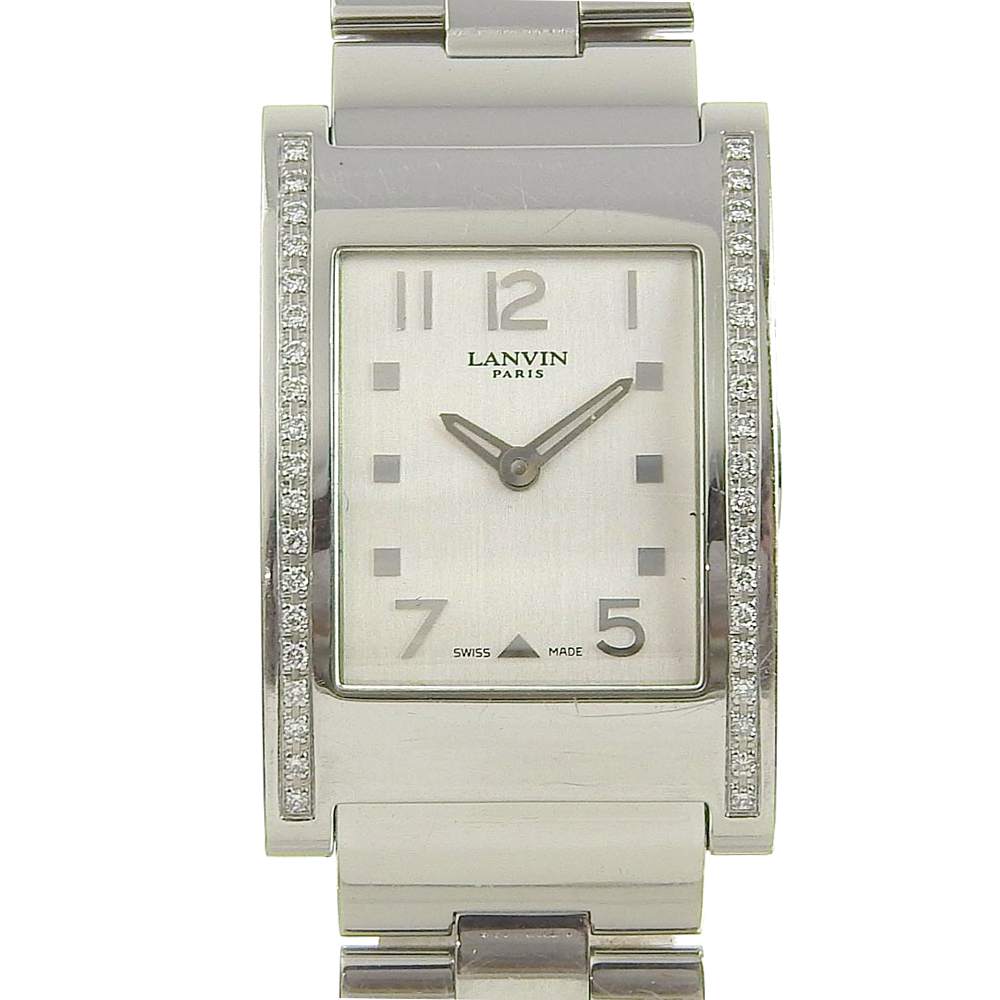 LANVIN Women's Quartz Watch Diamond Bezel FL1421S