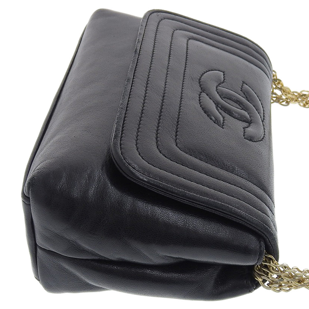 Chanel Leather Chain Mini Shoulder Bag Vintage in Very Good Condition