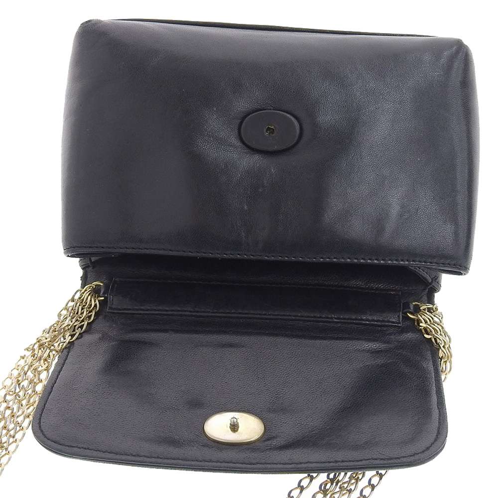 Chanel Leather Chain Mini Shoulder Bag Vintage in Very Good Condition