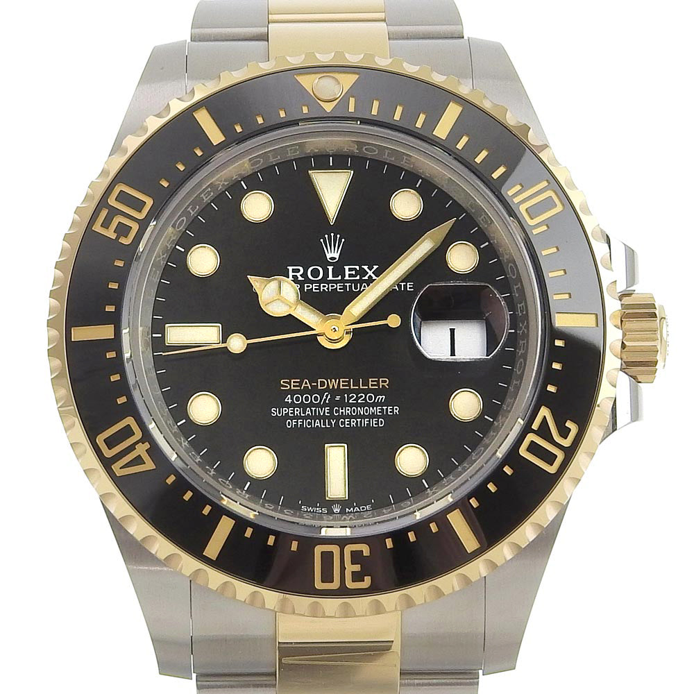 Rolex Sea-Dweller Automatic Watch 126603 Stainless Steel 18K Gold in Excellent Condition