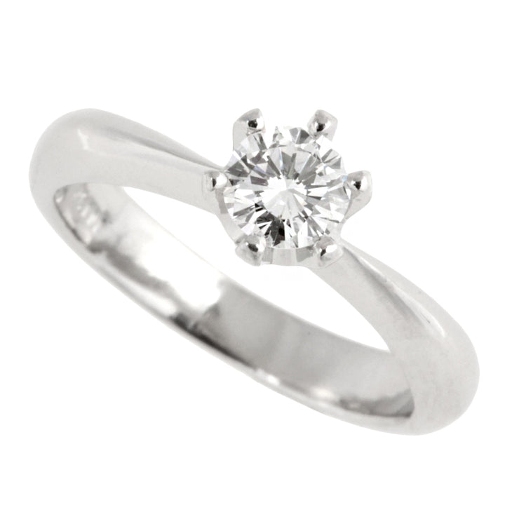 Platinum Diamond Ring PT900 0.325ct Size 7