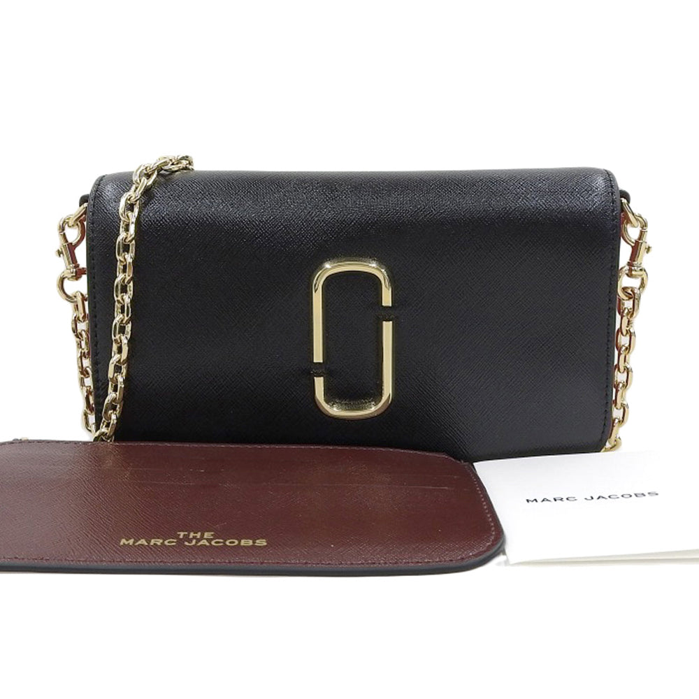 MARC JACOBS The Snapshot Shoulder Bag Black M0016762