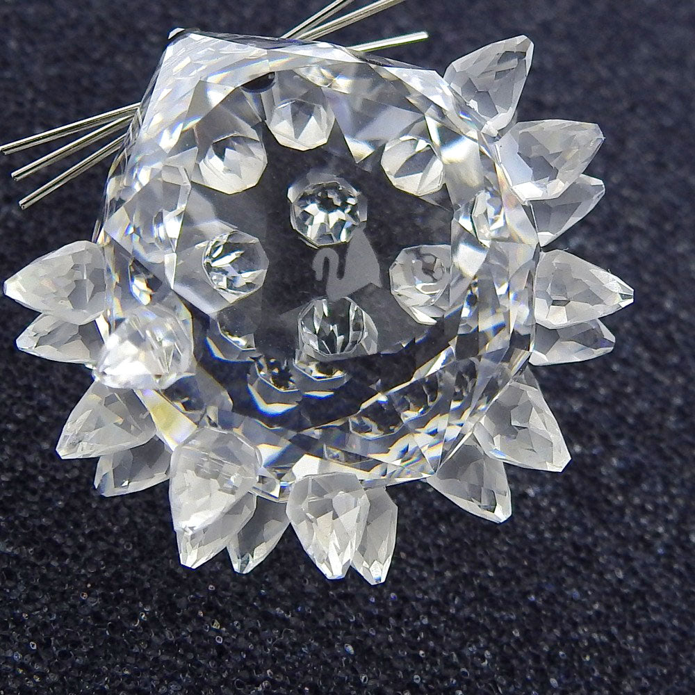 Swarovski Crystal Hedgehog Ornament Antique