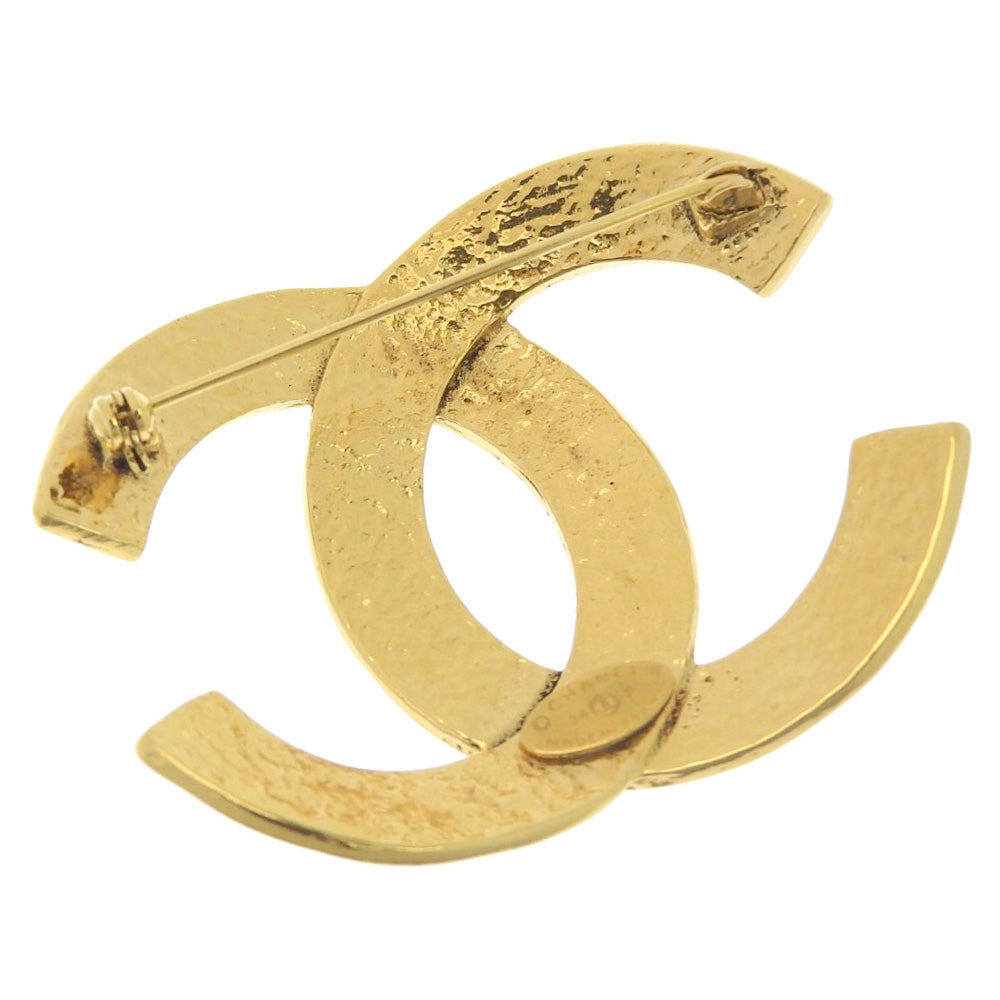 Chanel Vintage Coco Mark Logo Brooch 94P