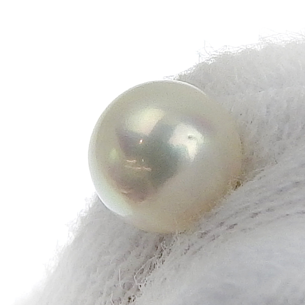 MIKIMOTO K14YG White Akoya Pearl Pendant Top in Excellent Condition