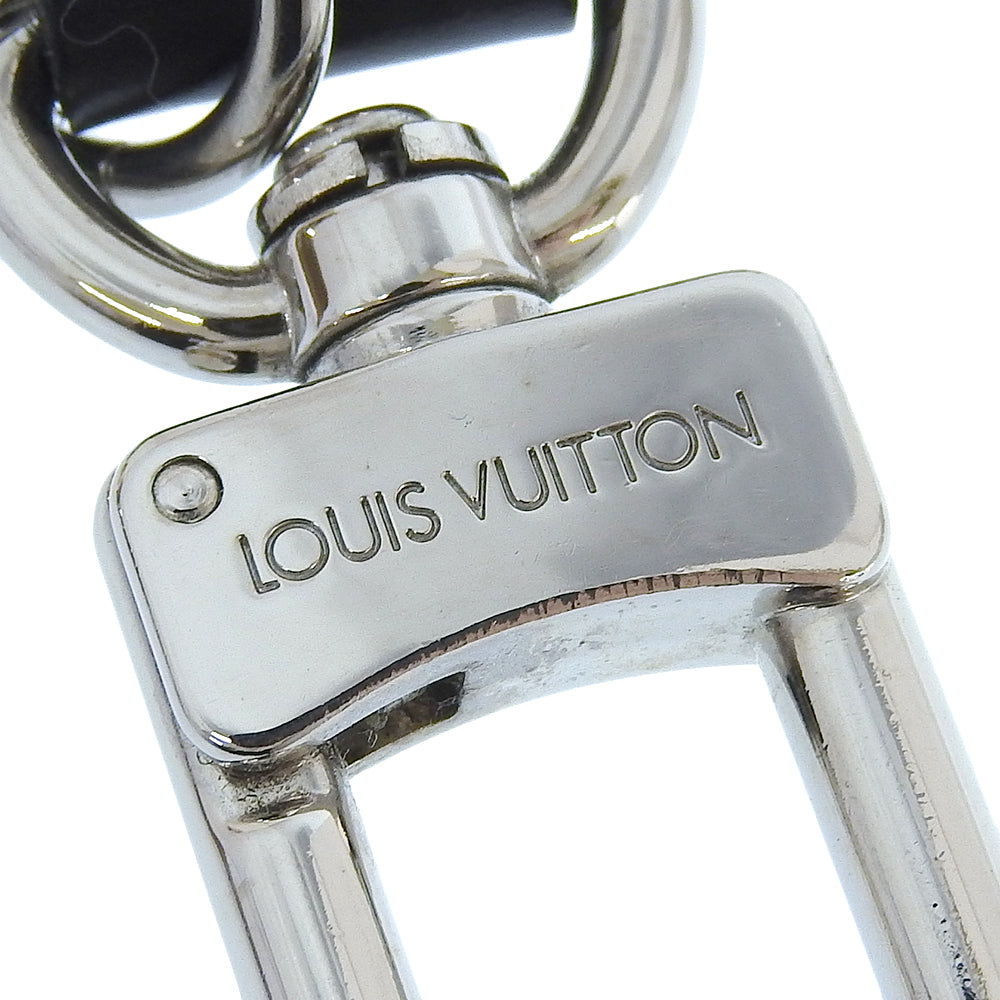 Louis Vuitton Damier Graphite Leather Keychain M68667 in Great Condition