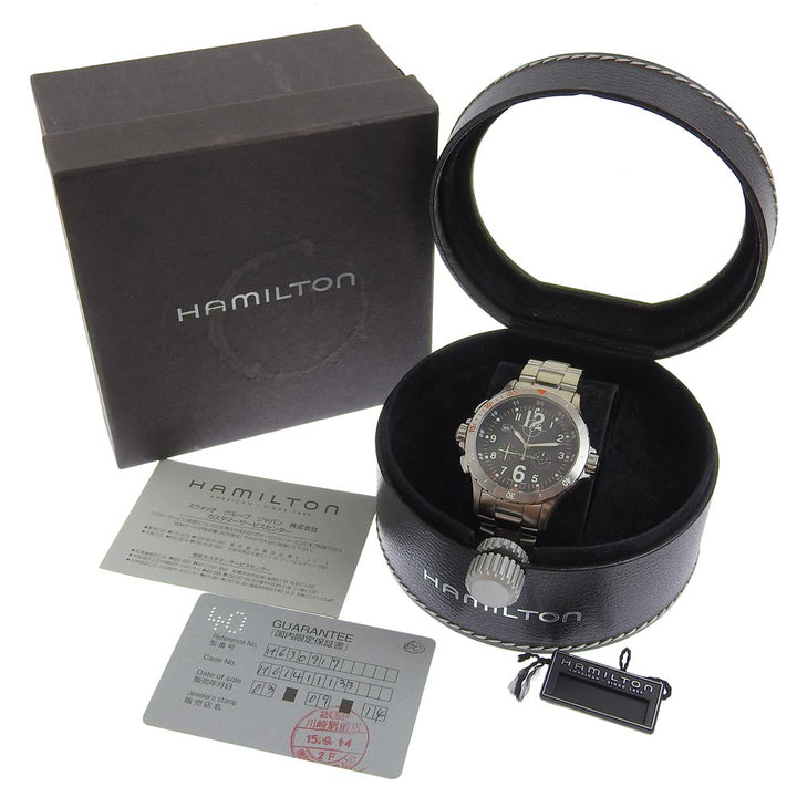 Hamilton Khaki Aviation Quartz Chronograph Watch H745120 in Excellent Condition