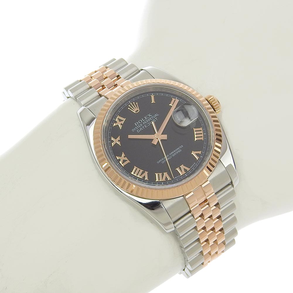 Rolex Datejust 116231 SS/K18PG Automatic Watch