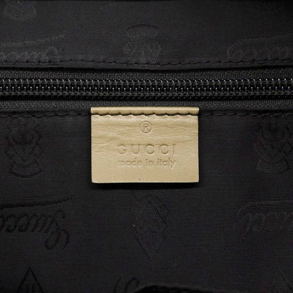 Gucci GG Imprime Logo Tote Bag Gold