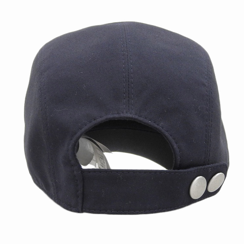 Hermes Baseball Cap Robot Motif Navy