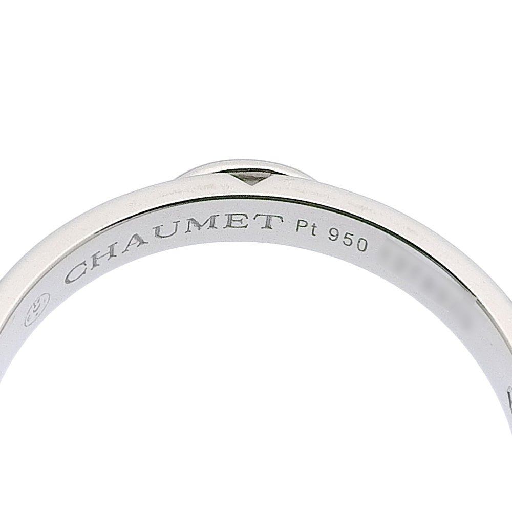 Chaumet Platinum Pt950 Lien Ring Size 16.5