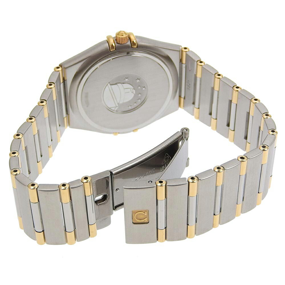 Omega Constellation Quartz Watch Gold Dial