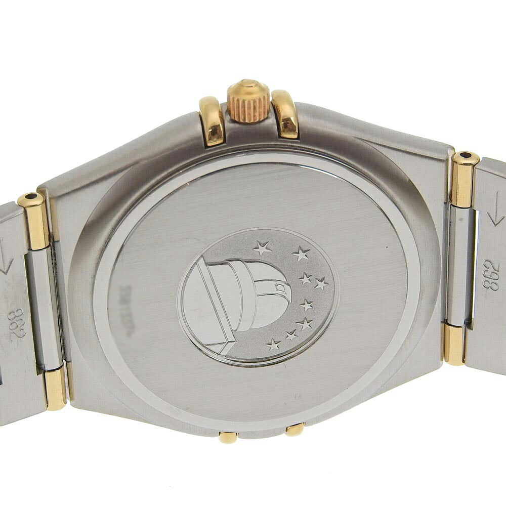 Omega Constellation Quartz Watch Gold Dial