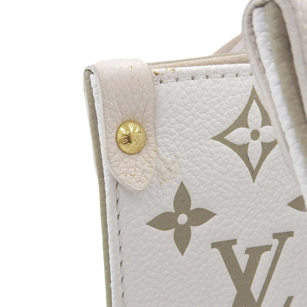 Louis Vuitton Monogram Empreinte OnTheGo MM Tote Bag M46060