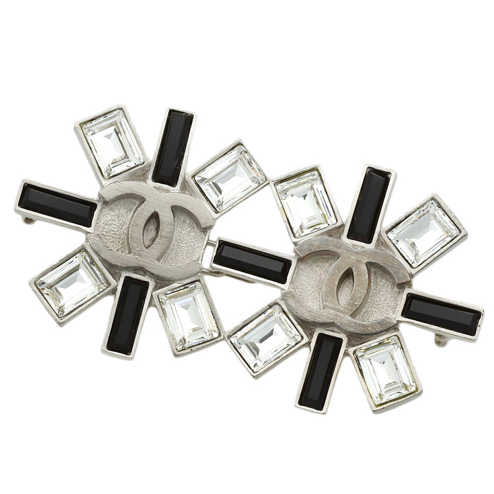 Chanel Metal Rhinestone Brooch 05A