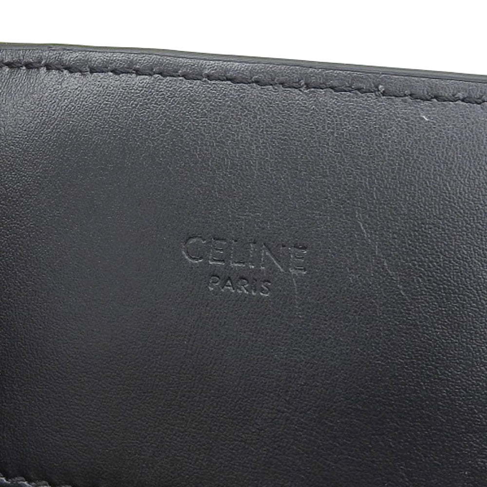 Celine Trionphe Horizontal Cabas Logo Handbag Black