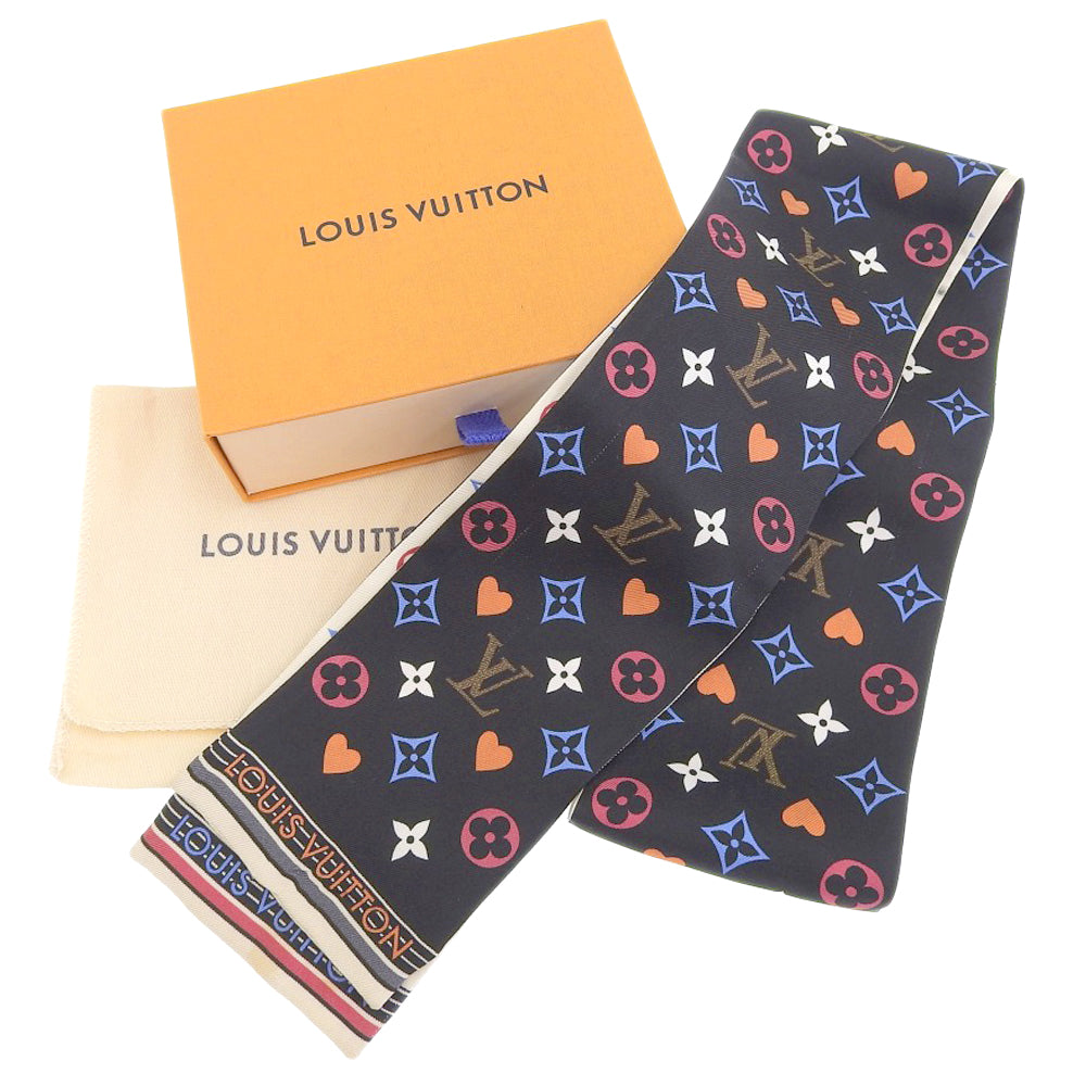 Louis Vuitton Game On Bandeau Scarf 120x8cm MP2904 in Great Condition