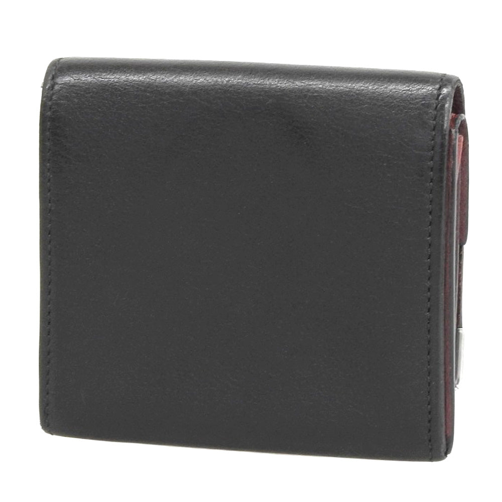 Cartier Leather Coin Case Black in Great Condition