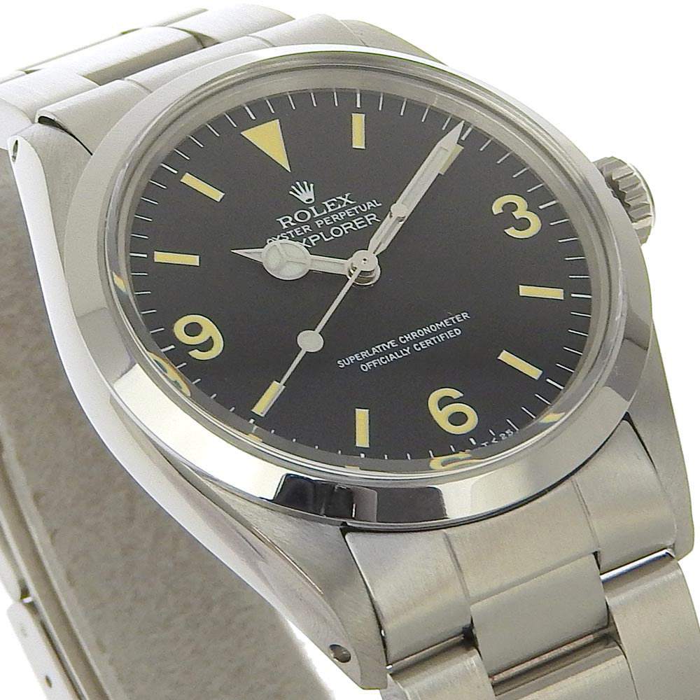 Rolex Explorer 1 Automatic Watch M1016 Stainless Steel