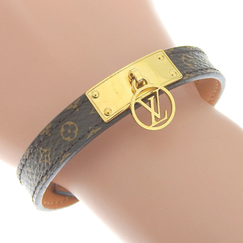 Louis Vuitton Monogram Logo Mania Bracelet M4150 in Great Condition