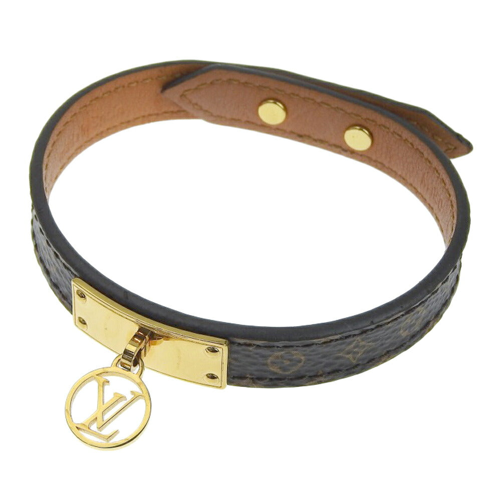 Louis Vuitton Monogram Logo Mania Bracelet M4150 in Great Condition