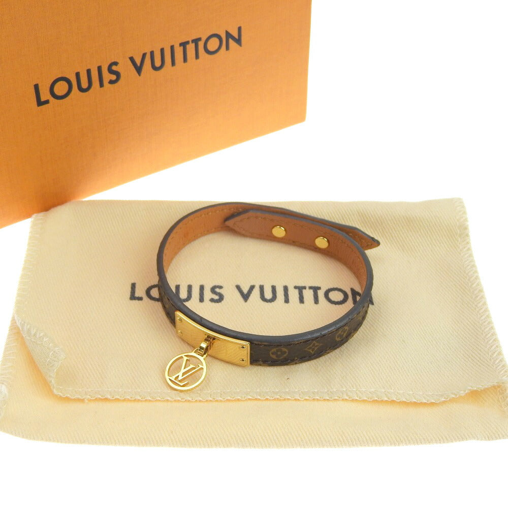 Louis Vuitton Monogram Logo Mania Bracelet M4150 in Great Condition