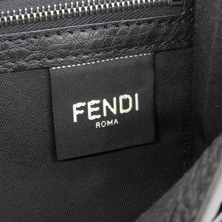 Fendi Leather Bifold Long Wallet Black in Excellent Condition