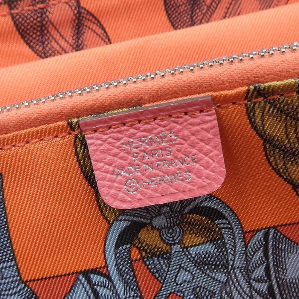 Hermes Azap Long Silk In Epsom Wallet