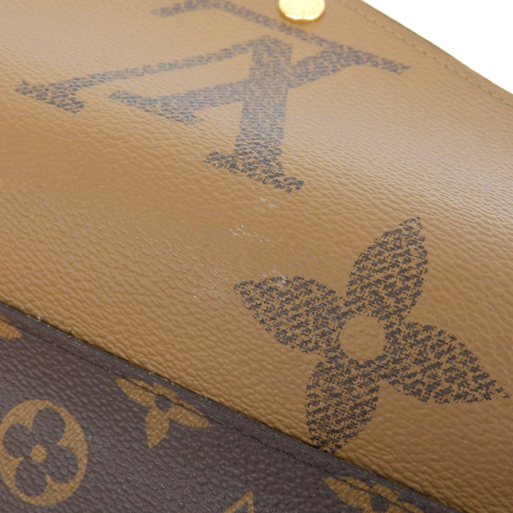 Louis Vuitton Monogram Giant Reverse Sarah Wallet M80726 in Excellent Condition