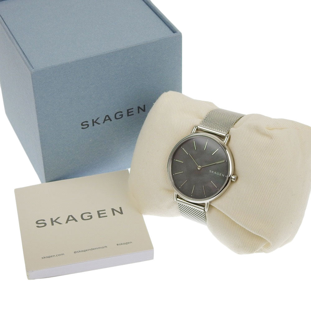 SKAGEN Men's Quartz Watch SKW2730, Stainless Steel, Black Dial