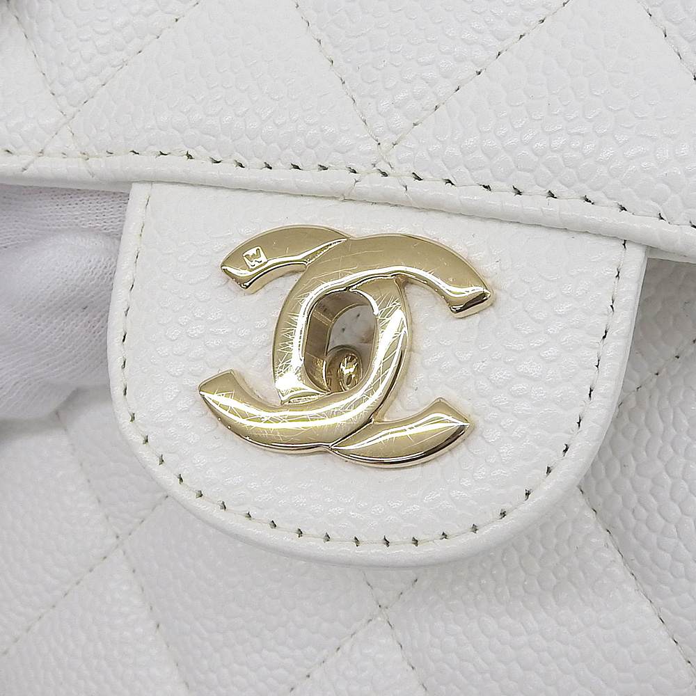 Chanel Matelasse 30 Shoulder Bag White