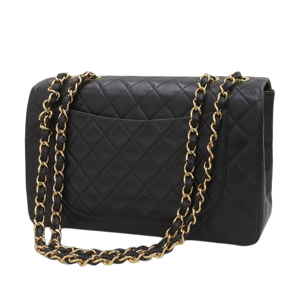 Chanel Lambskin Chain Shoulder Bag A01094