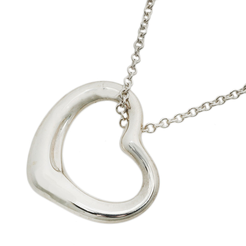 Tiffany & Co. Open Heart Necklace Silver 925