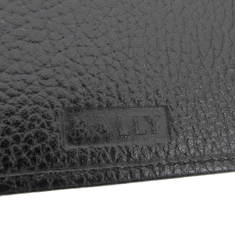 Bally Leather Bifold Wallet Black in Excellent Condition