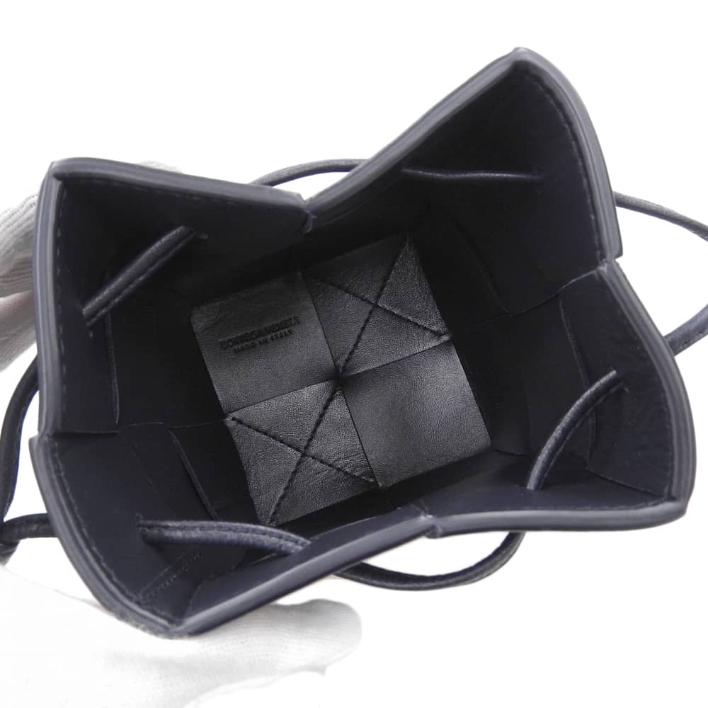 Bottega Veneta Maxi Intrecciato Cassette Mini Crossbody Bucket Bag