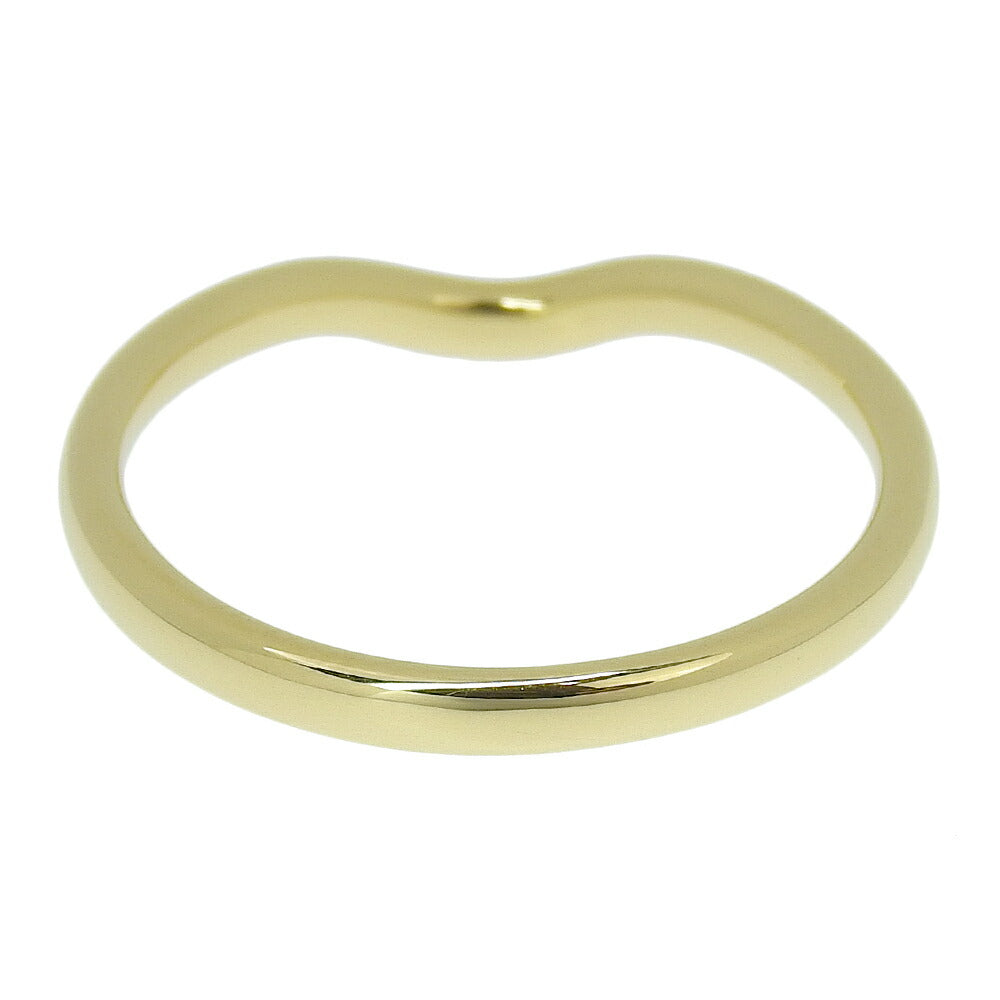 Tiffany & Co K18YG Curved Band Ring