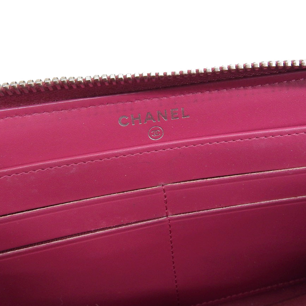 Chanel Coco Mark Logo Long Wallet A50106 in Great Condition